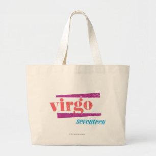 Virgo LtPink Large Tote Bag