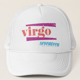 Virgo LtPink Trucker Hat