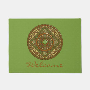 Virgo Mandala Doormat