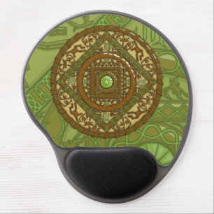 Virgo Mandala Gel Mousepad