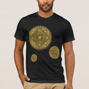 Virgo Mandala Men's Dark Shirt
