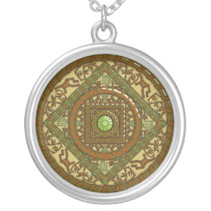 Virgo Mandala Necklace