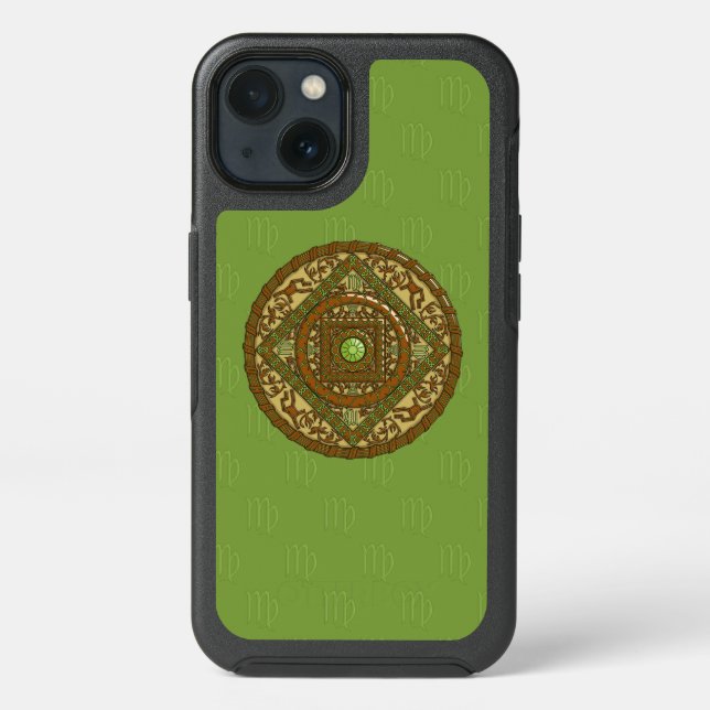 Virgo Mandala Otterbox Phone Case (Back)