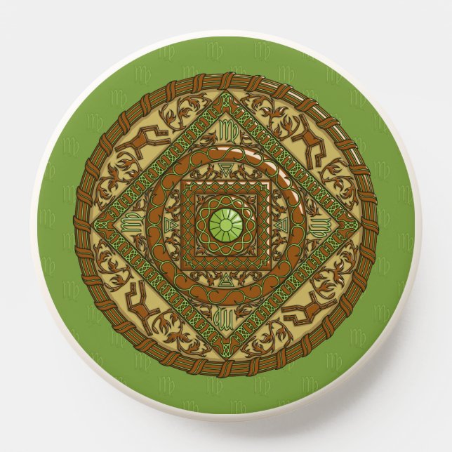 Virgo Mandala PopSocket (Popsocket)