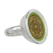 Virgo Mandala Ring (Side)