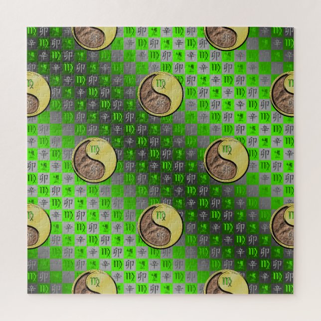 Virgo & Metal Rabbit Jigsaw Puzzle (Vertical)