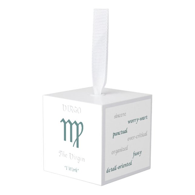 Virgo Ornament (Front Angled)