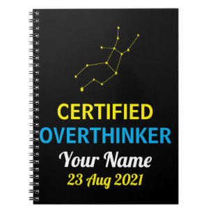Virgo Overthinker Notebook – Personalized
