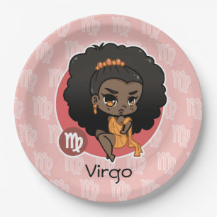 Virgo Paper Plates