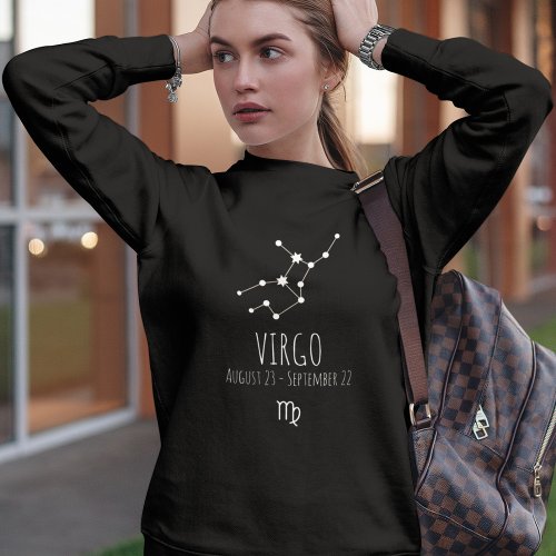 Virgo  Personalized Zodiac Constellation Sweatshirt