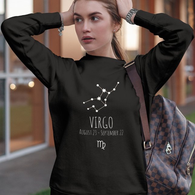 Virgo | Personalized Zodiac Constellation Sweatshirt (Creator Uploaded)