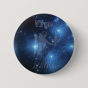 Virgo Pinback Button