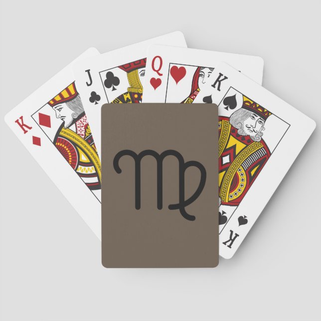 Virgo Poker Cards (Back)