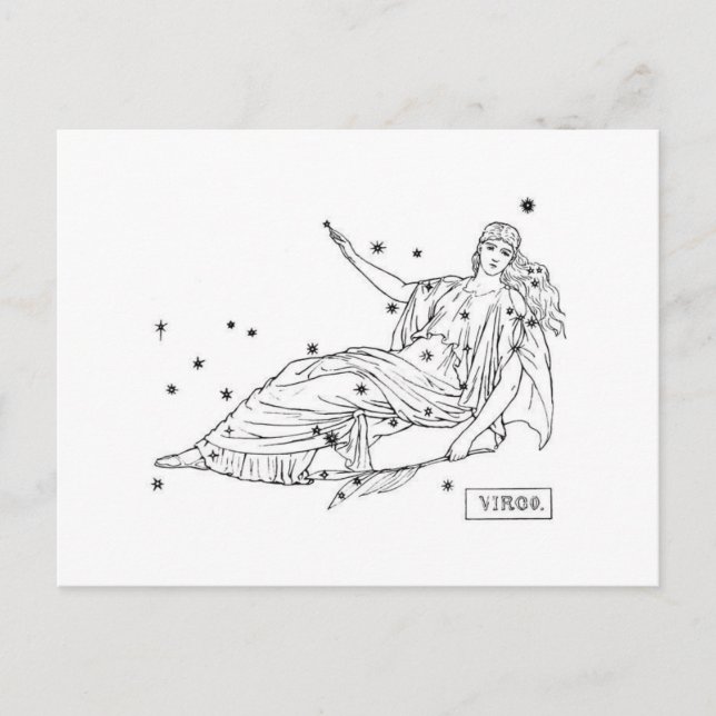 Virgo Postcard (Front)