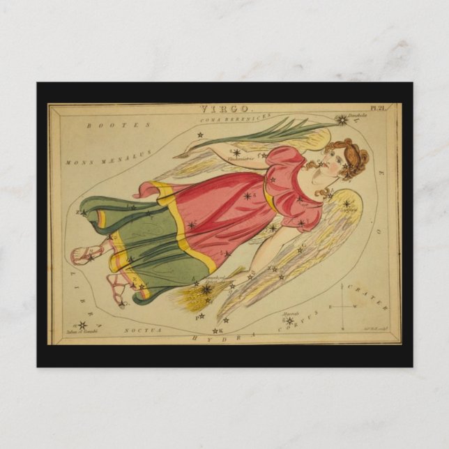 Virgo Postcard (Front)