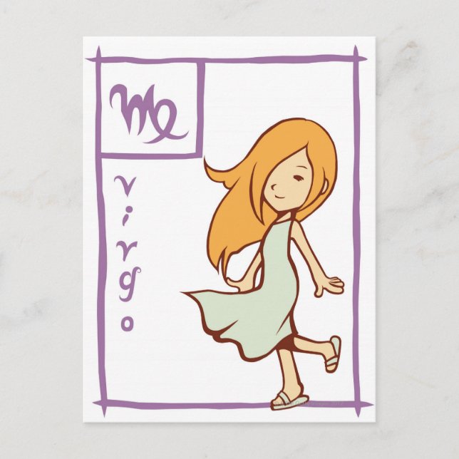 Virgo Postcard (Front)
