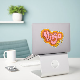 Virgo Power Soft Girl Aesthetic Horoscope Top Sticker