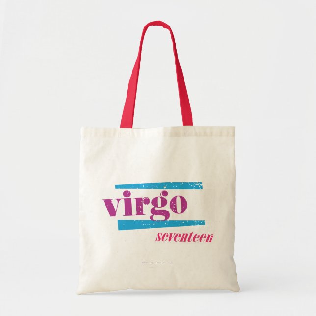 Virgo Purple Tote Bag (Front)