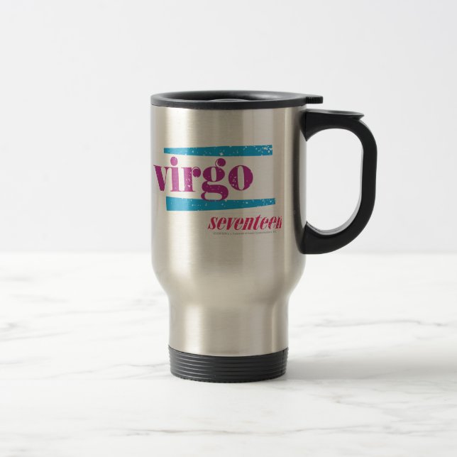 Virgo Purple Travel Mug (Right)
