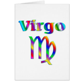 Virgo Rainbow Cards