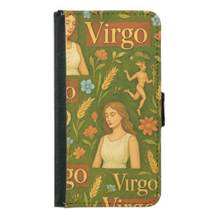 Virgo Samsung Galaxy S5 Wallet Case