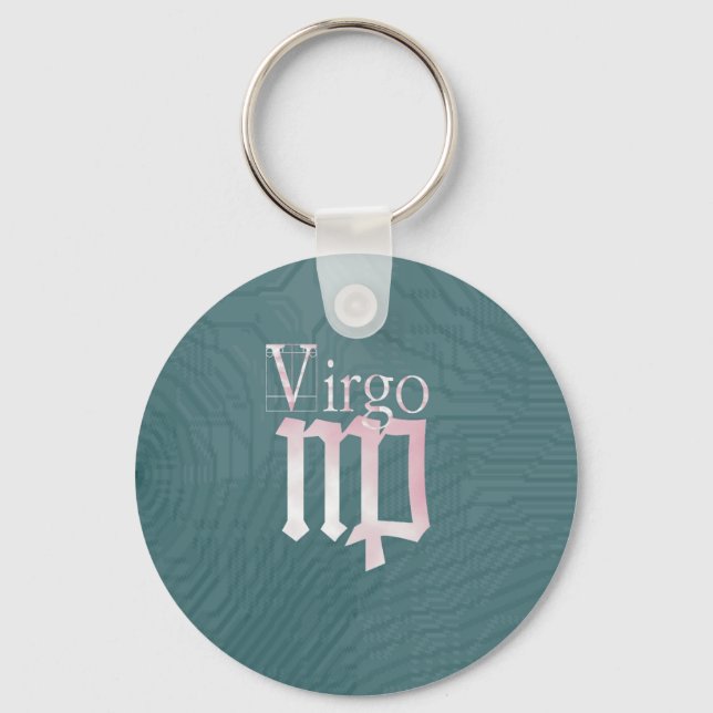 Virgo set #2 keychain (Front)