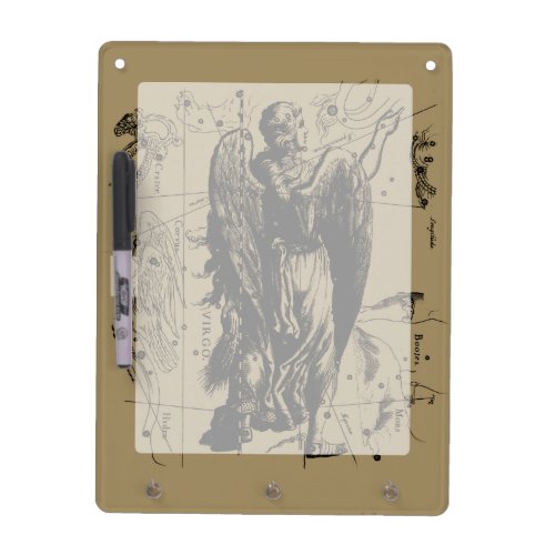 Virgo Sign Constellation Hevelius 1690 Dry Erase Board