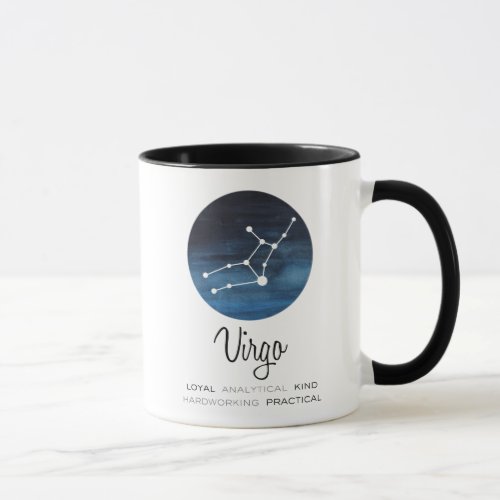 Virgo Sign Constellation Zodiac Coffee Mug