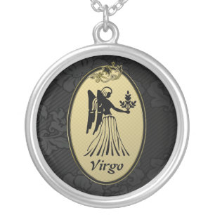 Virgo Silver Plated Necklace