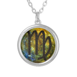 Virgo Silver Plated Necklace