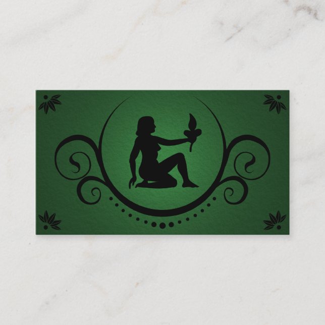virgo sophistications business card (Front)