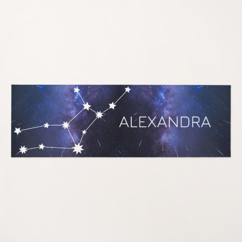 Virgo Star Sign Yoga Mat