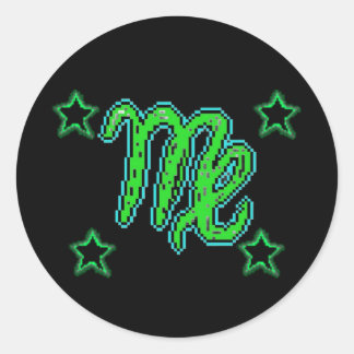VIRGO Stars Classic Round Sticker