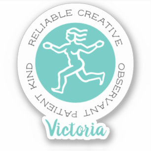 Virgo Sticker