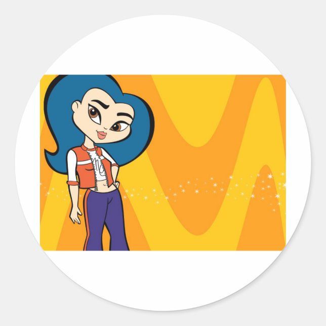 Virgo Stickers (Front)