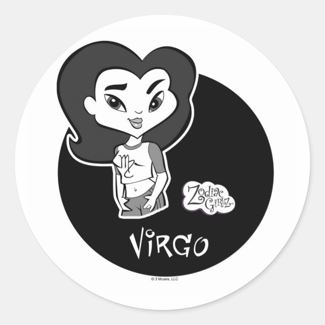 Virgo Stickers (Front)