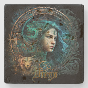 Virgo Stone Coaster