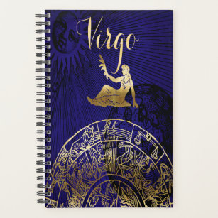 Virgo Symbol Astrology Wheel Zodiac Sign Horoscope Planner