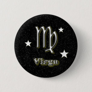 Virgo symbol button