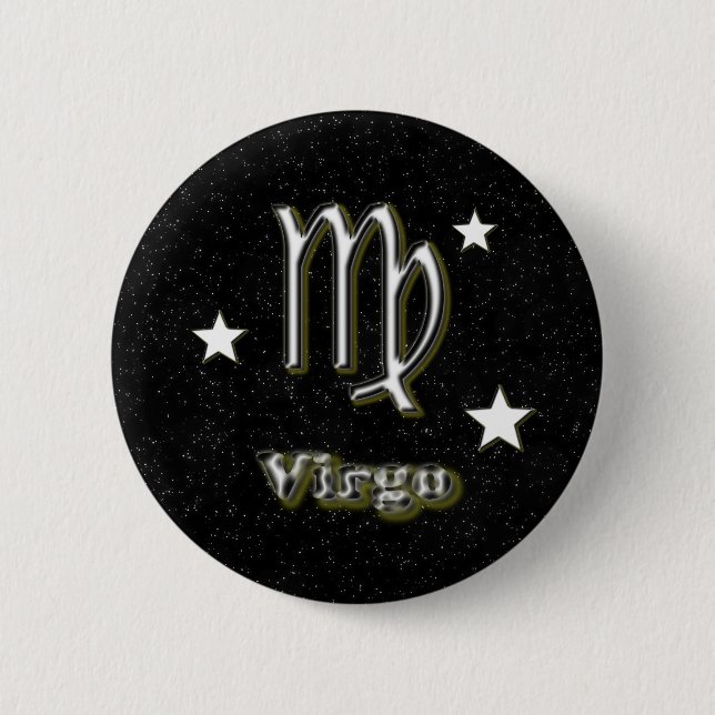 Virgo symbol button (Front)
