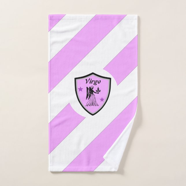 Virgo symbol      hand towel  (Hand Towel)