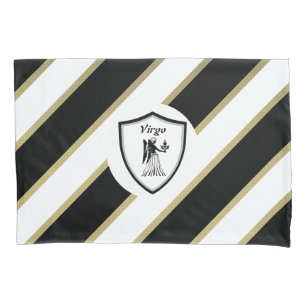 Virgo symbol pillow case