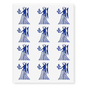 Virgo Temporary Tattoos