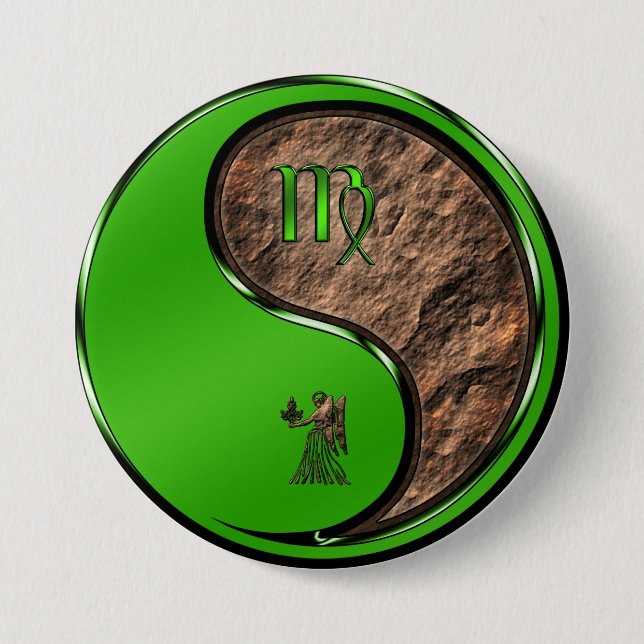 Virgo the Harvester Button (Front)