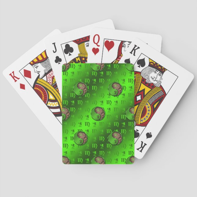 Virgo the Harvester Poker Cards (Back)
