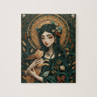 Virgo The Maiden Paper Quilling  Jigsaw Puzzle