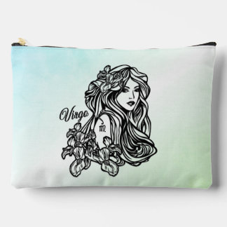 Virgo The Virgin Zodiac Mint Green Accessory Pouch