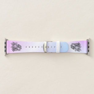 Virgo The Virgin Zodiac Purple Apple Watch Band