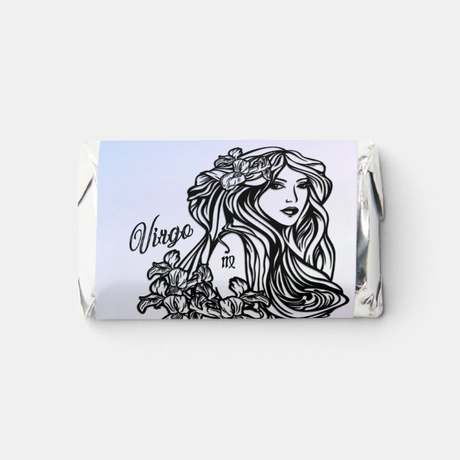 Virgo The Virgin Zodiac Purple Hershey's Miniatures (Front)