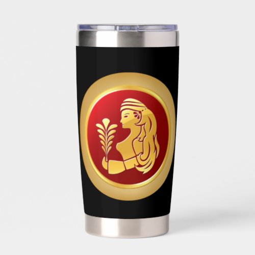 Virgo The Virgin Zodiac Sign Insulated Tumbler